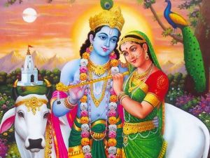 Radha Krishna Morning Love Image HD Wallpaper Download