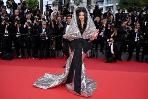 cannes france aishwarya rai attends the indiana jones and the dial of destiny red carpet 1