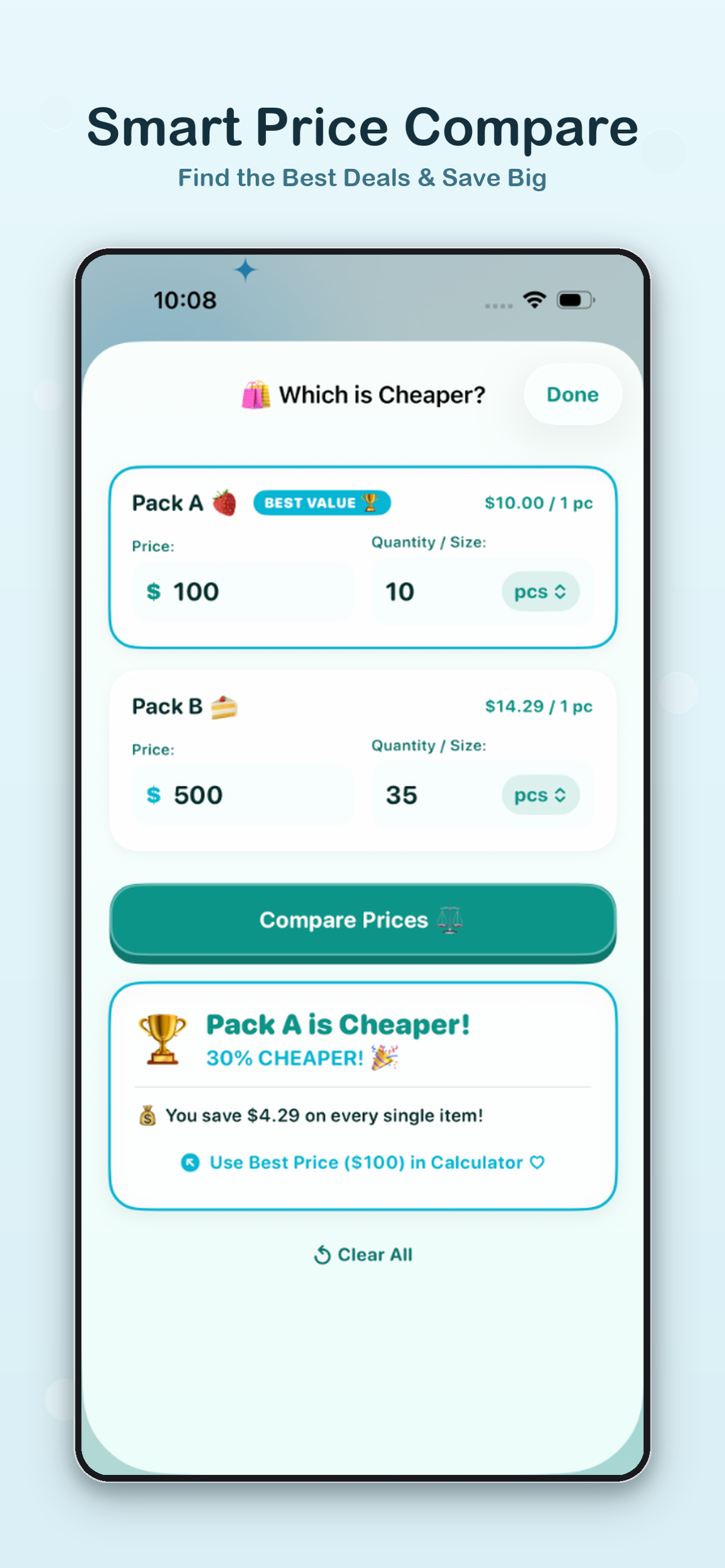 Price Comparison